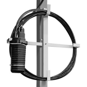 Qoltec Stelaż Zapasu Kabla / Organizer | Max. 10"