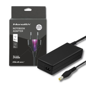 Qoltec Zasilacz Do Hp Compaq 90W 19V 4.74A 4.2+4.8*1.7 +Kabel Zasilający