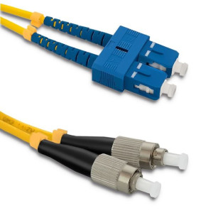 Qoltec Patchcord Światłowodowy Sc/Upc Singlemode 9/125 G652D | Duplex | 5M