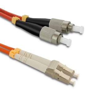 Qoltec Patchcord Światłowodowy Lc/Upc-Fc/Upc Multimode 50/125 Om2 Duplex