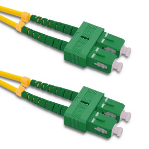 Qoltec Patchcord Światłowodowy Sc/Apc - Sc/Apc | Singlemode | 9/125 | G652D