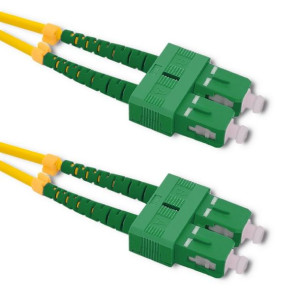 Qoltec Patchcord Światłowodowy Sc/Apc - Sc/Apc | Singlemode | 9/125 | G652D