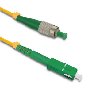 Qoltec Patchcord Światłowodowy Fc/Apc - Sc/Apc | Singlemode | 9/125 | G652D
