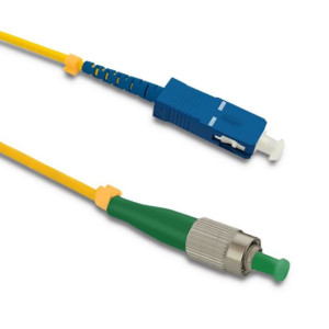 Qoltec Patchcord Światłowodowy Fc/Apc - Sc/Upc | Singlemode | 9/125 | G652D