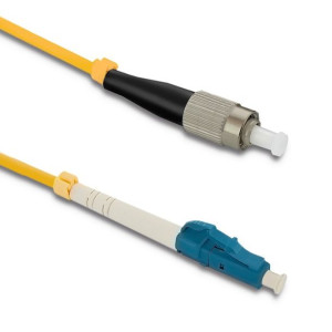 Qoltec Patchcord Światłowodowy Fc/Upc - Lc/Upc | Singlemode | 9/125 | G652D