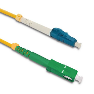 Qoltec Patchcord Światłowodowy Lc/Upc - Sc/Apc | Singlemode | 9/125 | G652D