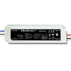 Qoltec Zasilacz Impulsowy Led Ip67 | 60W | 12V | 5A | Wodoodporny | Biały