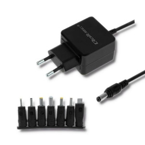 Qoltec Uniwersalny Zasilacz Sieciowy 15W | 7 Wtyczek