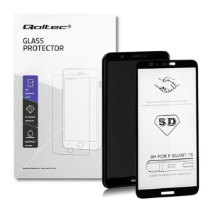 Qoltec Hartowane Szkło Ochronne Premium Do Huawei P Smart | Czarne