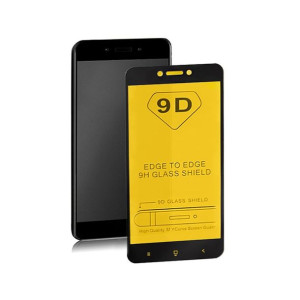 Qoltec Hartowane Szkło Ochronne Premium Do Xiaomi Redmi 5A | Czarne