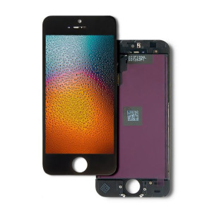 Qoltec Wyświetlacz Dotykowy Lcd Do Iphone 5C | Ramka Czarna