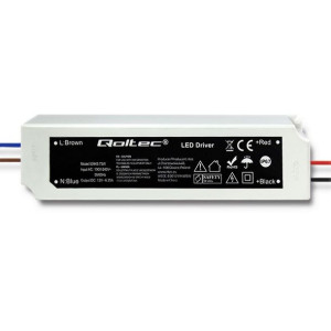 Qoltec Zasilacz Impulsowy Led Ip67 | 75W | 12V | 6.25A | Wodoodporny Biały