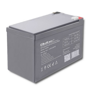 Qoltec Akumulator Agm | 12V | 12Ah | Max. 180A
