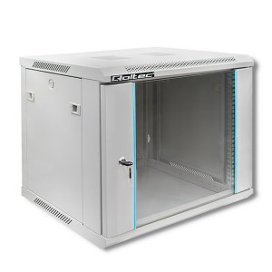 Qoltec Szafa Rack 19" | 9U | 600 X 500 X 450 | Szara