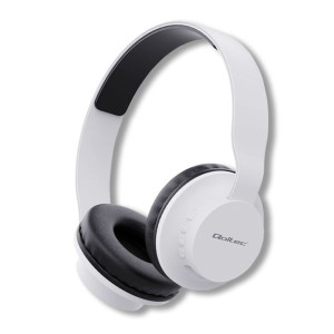 Qoltec Słuchawki Bezprzewodowe Loud Wave Z Mikrofonem  | Bt 5.0 Jl| Białe