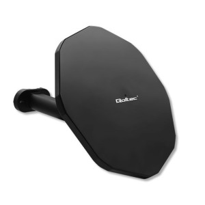 Qoltec Antena Zewnętrzna  Dvb-T2 | Vhf/Uhf | Czarna