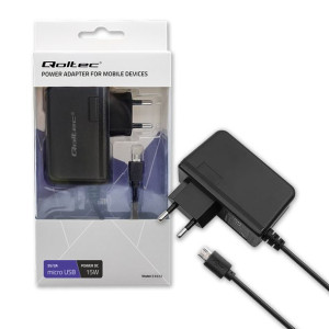 Qoltec Ładowarka Sieciowa 15W | 5V | 3A | Micro Usb