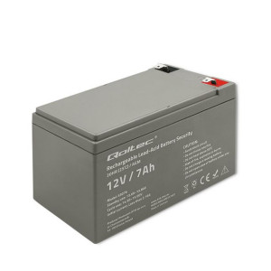 Qoltec Akumulator Agm | 12V | 7Ah | Max. 105A | Security
