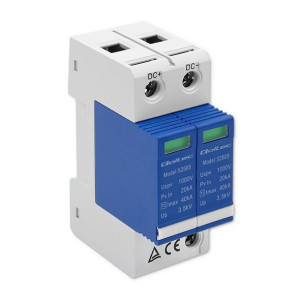Qoltec Ogranicznik Ochronnik Przepięć Dc| 2P | 1000V | T2 | B+C