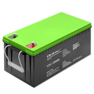 Qoltec Akumulator Żelowy | 12V | 200Ah | Gel