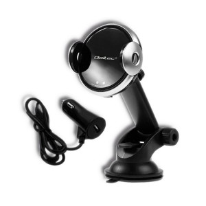 Qoltec Samochodowa Ładowarka Indukcyjna Premium Uchwyt Ir 15W 3.0 Usb Typ C