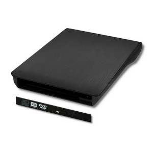 Qoltec Obudowa/Kieszeń Na Napęd Optyczny Cd/Dvd Sata | Usb 2.0 | 12.7Mm