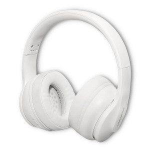 Qoltec Słuchawki Bezprzewodowe Soundmasters Z Mikrofonem  Bt 5.0 Ab| Białe