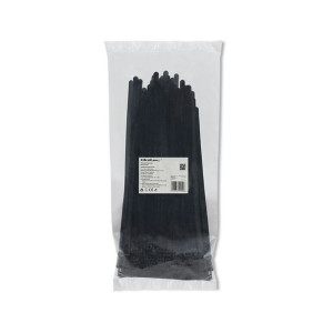 Qoltec Opaski Zaciskowe Wielorazowe/Trytytki | 7.2 * 250Mm Nylon Uv Czarne