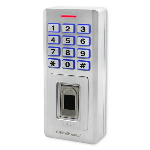 Qoltec Zamek Szyfrowy Oberon Z Czytnikiem Linii Papilarnych Rfid Kod Karta