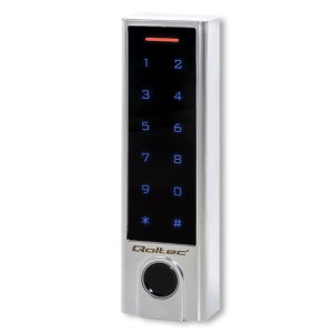 Qoltec Zamek Szyfrowy Dotykowy Titan Z Czytnikiem Linii Papilarnych Rfid