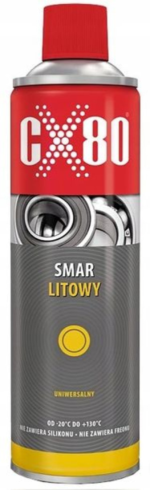 Smar Litowy Uniwersalny Aerozol 500ml 064 Cx-80