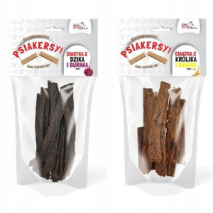 SYTA MICHA PSIAKERSY Ciastka psa Mix Smaków 2x100g