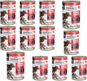 Wiejska Zagroda MONOPROTEINOWA WOŁOWINA 12x400g WZ
