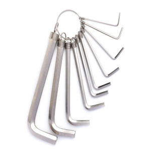Zestaw Kluczy Imbusowych Deli Tools Edl3100, 1.5-10Mm (Srebrny)