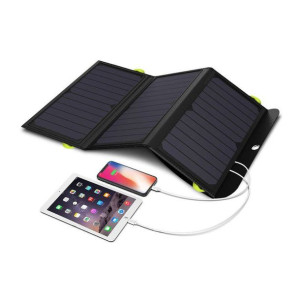 Panel Fotowoltaiczny Allpowers Ap-Sp-002-Bla 21W + Powerbank 10000Mah