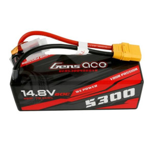 Akumulator Gens Ace 5300Mah 14,8V 60C 4S1P Xt90 Bashing