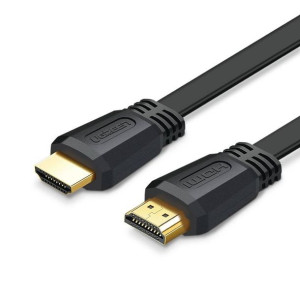 Kabel Hdmi Płaski, Ugreen Ed015, 4K, 1.5M (Czarny)