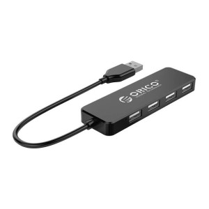 Adapter Hub Orico, Usb Do 4X Usb (Czarny)