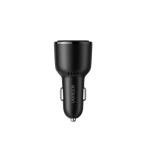 Ładowarka Samochodowa Ugreen Cd239, Usb, 2X Usb-C, Pd, 69W (Czarna)