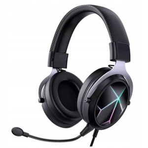 Słuchawki Gamingowe Onikuma X10 PRO RGB USB czarne