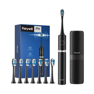 Szczoteczka Soniczna Do Zębów Z Zestawem Końcówek I Etui Fairywill Fw-P11