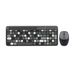 Bezprzewodowy Zestaw Klawiatura + Myszka Mofii 888 2.4G (Czarny)