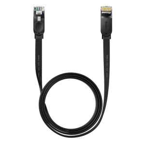 Kabel Sieciowy Baseus Ethernet Rj45, 1Gbps, 1.5M (Czarny)
