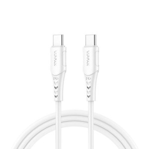 Kabel Usb-C Do Usb-C Vipfan P05, 60W, Pd, 1M (Biały)
