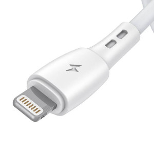 Kabel Usb Do Lightning Vipfan Racing X05, 3A, 3M (Biały)