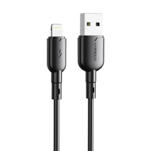 Kabel Usb Do Lightning Vipfan Colorful X11, 3A, 1M (Czarny)