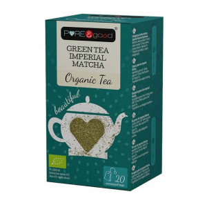 Herbatka Matcha Green Tea 20 Torebek Pure&Good