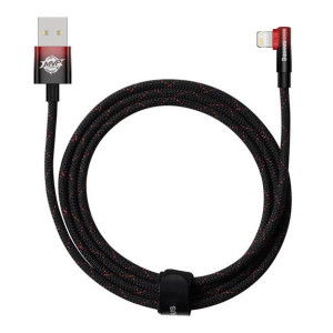 Kabel Baseus Mvp 2 Lightning 2M 20 W - (Czarno - Czerwony))