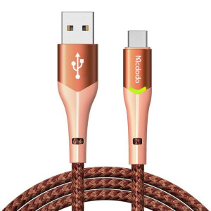 Kabel Usb Do Usb-C Mcdodo Magnificence Ca-7962 Led, 1M (Pomarańczowy)