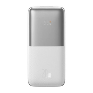 Powerbank Baseus Bipow Pro 10000Mah, 2Xusb, Usb-C, 20W (Biały)